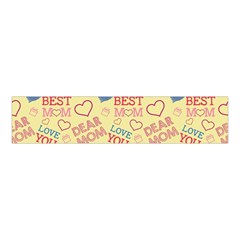 Love Mom Happy Mothers Day I Love Mom Graphic Pattern Velvet Scrunchie by Ravend