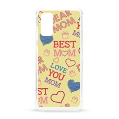 Love Mom Happy Mothers Day I Love Mom Graphic Pattern Samsung Galaxy S20 6 2 Inch Tpu Uv Case