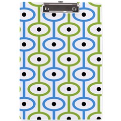 Geometric Pattern Eye Pattern Eyes Eye Print A4 Acrylic Clipboard by Ravend