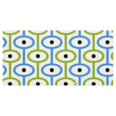 Geometric Pattern Eye Pattern Eyes Eye Print Banner And Sign 8  X 4  by Ravend