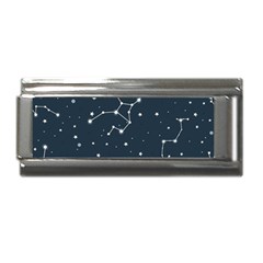 Constellation Stars Art Pattern Design Wallpaper Superlink Italian Charm (9mm) by Ravend