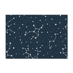 Constellation Stars Art Pattern Design Wallpaper Sticker A4 (10 Pack) by Ravend