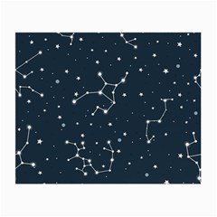 Constellation Stars Art Pattern Design Wallpaper Small Glasses Cloth by Ravend