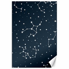 Constellation Stars Art Pattern Design Wallpaper Canvas 20  X 30  by Ravend