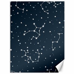 Constellation Stars Art Pattern Design Wallpaper Canvas 36  X 48  by Ravend