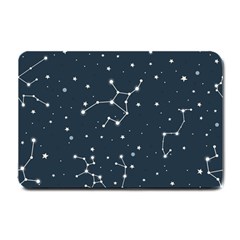 Constellation Stars Art Pattern Design Wallpaper Small Doormat by Ravend