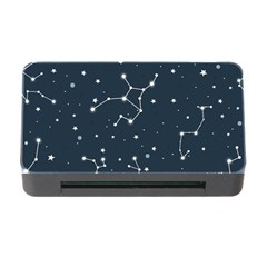 Constellation Stars Art Pattern Design Wallpaper Memory Card Reader With Cf by Ravend