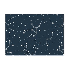 Constellation Stars Art Pattern Design Wallpaper Crystal Sticker (a4)