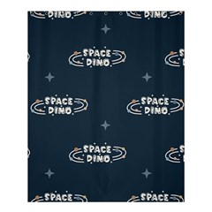 Space Dino Art Pattern Design Wallpaper Background Shower Curtain 60  X 72  (medium)  by Ravend