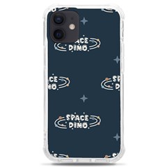 Space Dino Art Pattern Design Wallpaper Background Iphone 12 Mini Tpu Uv Print Case	