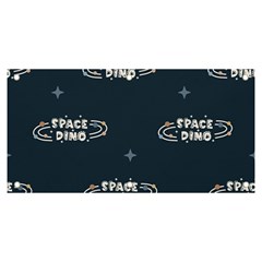 Space Dino Art Pattern Design Wallpaper Background Banner And Sign 6  X 3  by Ravend