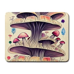 Magicians  Choice Mushroom Spellcharms Small Mousepad by GardenOfOphir