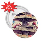 Magicians  Choice Mushroom Spellcharms 2.25  Buttons (100 pack)  Front