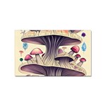 Magicians  Choice Mushroom Spellcharms Sticker Rectangular (100 pack) Front