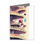 Magicians  Choice Mushroom Spellcharms Mini Greeting Card Left