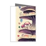 Magicians  Choice Mushroom Spellcharms Mini Greeting Card Right