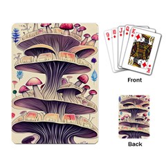 Magicians  Choice Mushroom Spellcharms Playing Cards Single Design (rectangle) by GardenOfOphir