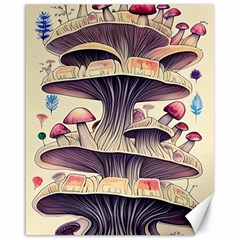 Magicians  Choice Mushroom Spellcharms Canvas 16  X 20  by GardenOfOphir