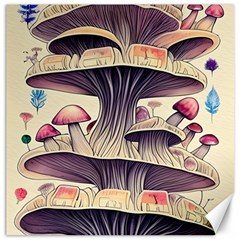 Magicians  Choice Mushroom Spellcharms Canvas 20  X 20  by GardenOfOphir