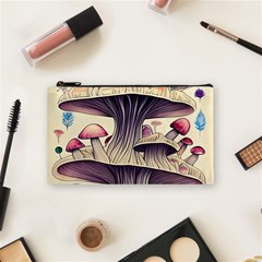 Magicians  Choice Mushroom Spellcharms Cosmetic Bag (small) by GardenOfOphir