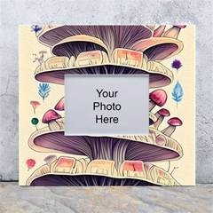 Magicians  Choice Mushroom Spellcharms White Wall Photo Frame 5  X 7  by GardenOfOphir