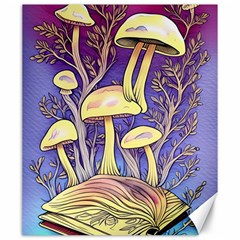 Glamour And Enchantment In Every Color Of The Mushroom Rainbow Canvas 20  X 24  by GardenOfOphir