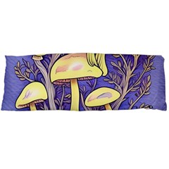 Glamour And Enchantment In Every Color Of The Mushroom Rainbow Body Pillow Case (dakimakura) by GardenOfOphir