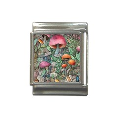 Mushroom Mojo For All Your Magic Spells Italian Charm (13mm)