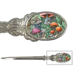 Mushroom Mojo For All Your Magic Spells Letter Opener by GardenOfOphir