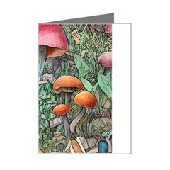 Mushroom Mojo For All Your Magic Spells Mini Greeting Card by GardenOfOphir