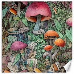 Mushroom Mojo For All Your Magic Spells Canvas 12  X 12  by GardenOfOphir