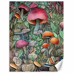 Mushroom Mojo For All Your Magic Spells Canvas 12  X 16  by GardenOfOphir