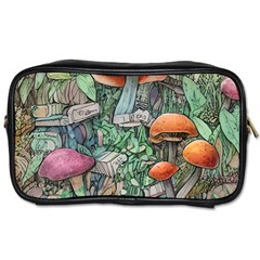 Mushroom Mojo For All Your Magic Spells Toiletries Bag (one Side)