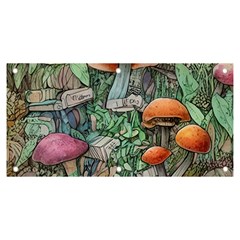 Mushroom Mojo For All Your Magic Spells Banner And Sign 6  X 3  by GardenOfOphir