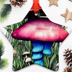 Necromancy Toadstool Ornament (star) by GardenOfOphir