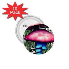 Necromancy Toadstool 1 75  Buttons (10 Pack) by GardenOfOphir