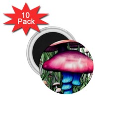 Necromancy Toadstool 1 75  Magnets (10 Pack)  by GardenOfOphir