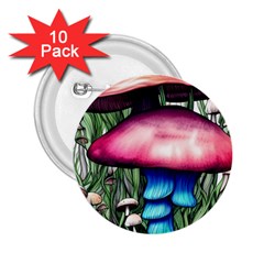 Necromancy Toadstool 2 25  Buttons (10 Pack)  by GardenOfOphir