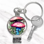 Necromancy Toadstool Nail Clippers Key Chain Front