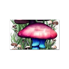 Necromancy Toadstool Sticker Rectangular (100 Pack) by GardenOfOphir