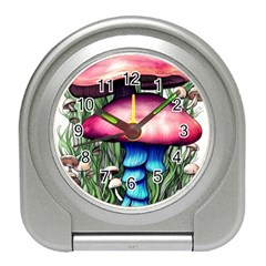 Necromancy Toadstool Travel Alarm Clock by GardenOfOphir