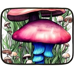 Necromancy Toadstool Fleece Blanket (mini) by GardenOfOphir