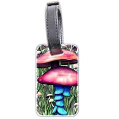 Necromancy Toadstool Luggage Tag (two Sides) by GardenOfOphir