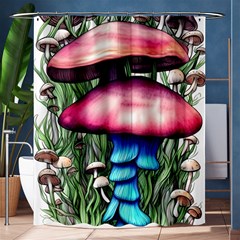 Necromancy Toadstool Shower Curtain 60  X 72  (medium)  by GardenOfOphir