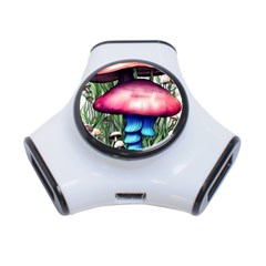 Necromancy Toadstool 3-port Usb Hub by GardenOfOphir