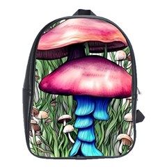 Necromancy Toadstool School Bag (xl) by GardenOfOphir