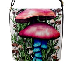 Necromancy Toadstool Flap Closure Messenger Bag (l) by GardenOfOphir