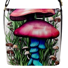 Necromancy Toadstool Flap Closure Messenger Bag (s) by GardenOfOphir