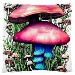 Necromancy Toadstool Standard Premium Plush Fleece Cushion Case (one Side) by GardenOfOphir