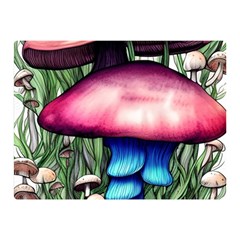 Necromancy Toadstool Premium Plush Fleece Blanket (mini) by GardenOfOphir